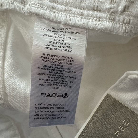 NWOT Women's Free People Stride White High Waist Baggy Denim Jeans Size 30 - Picture 8 of 9